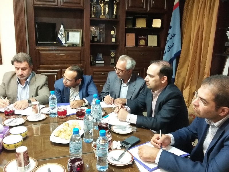 نشست جمعی از اعضای خانه تهران با مدیران ارشد مالیات بر ارزش افزوده