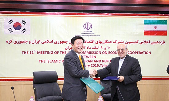 امضای ۵ تفاهمنامه مشترک میان ایران و کرهجنوبی