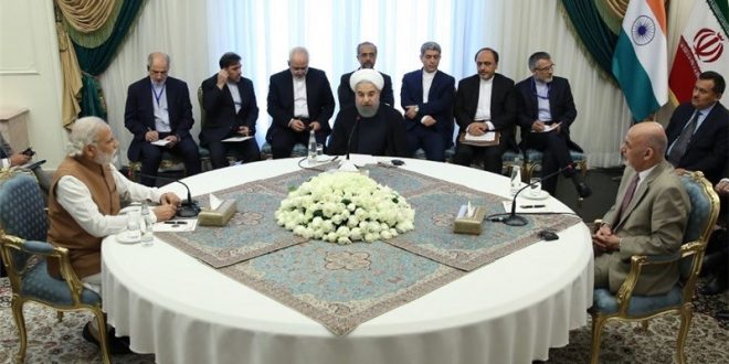 امضای موافقتنامه بینالمللی چابهار بین ایران، هند و افغانستان