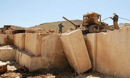 ارزشافزوده و اشتغال سنگ مرمریت اصفهان غنی اما خاکستری