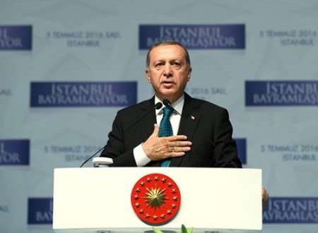 اردوغان: کودتاچیان به امید حضور من در مارماریس این منطقه را بمباران کردند/از سرنوشت رئیس ستاد ارتش خبر ندارم
