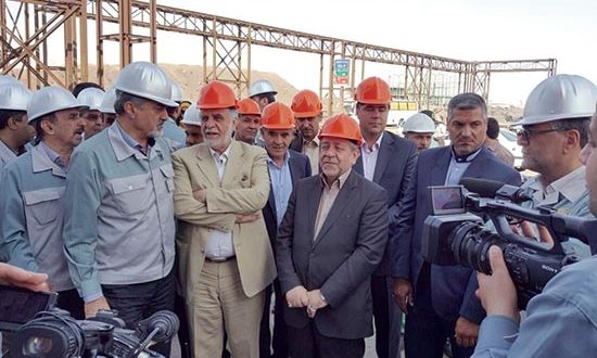 با حضور مدیرعامل ایمیدرو و استاندار اصفهان ۳ طرح بزرگ در فولاد مبارکه افتتاح شد