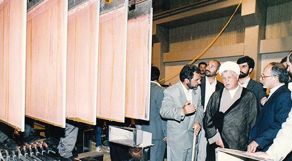 بازخوانی خاطرات آیتالله هاشمیرفسنجانی از صنعت مس
