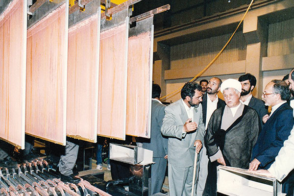 بازخوانی خاطرات آیت‌الله هاشمی‌رفسنجانی از صنعت مس