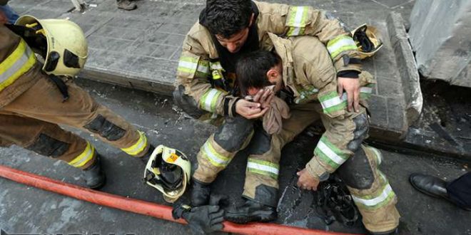برشی از محنت آتشنشان