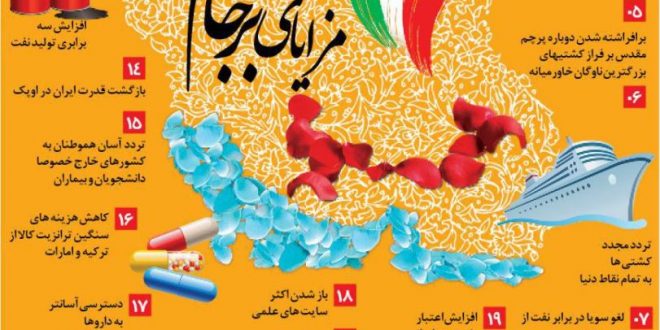 اینفوگرافیک/ مزایای برجام