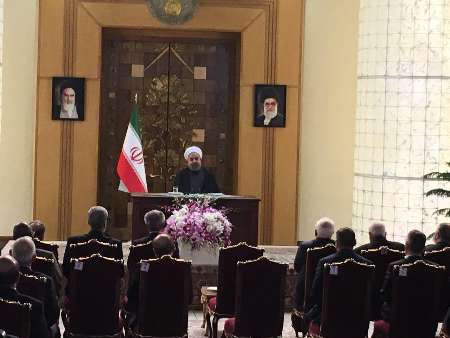 روحانی: توسعه نظامی ایران صرفا برای دفاع از کشور است