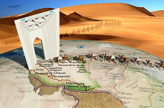 چین در کمین جاده ابریشم
