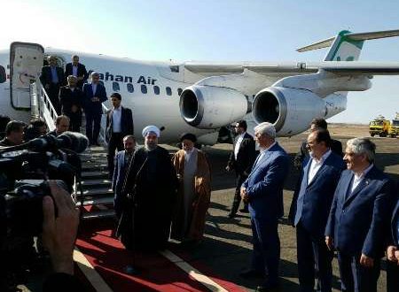 رییس جمهوری وارد سمنان شد