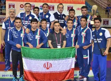 ایران قهرمان مسابقات کشتی آزاد آسیا شد